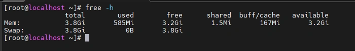Checking Memory Usage