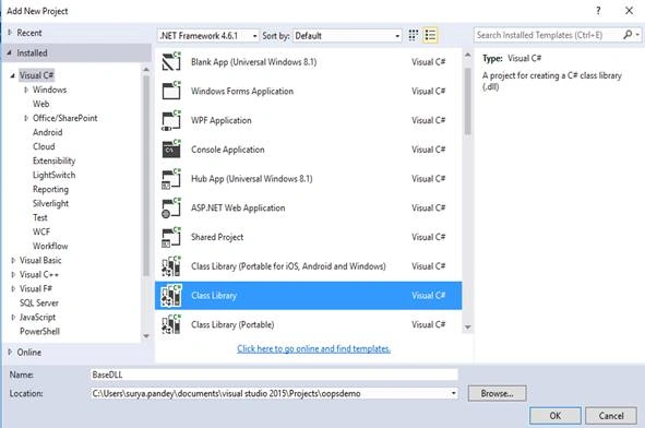 C# Class library