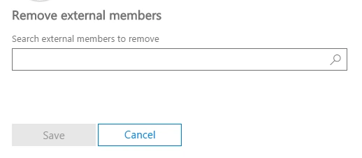 External Members