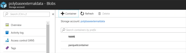External Tables in SQL Server 2016 or 2017 and work with PolyBase