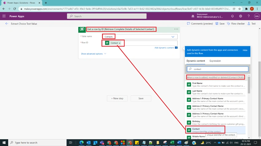 Extract Choice Text Value in Power Automate