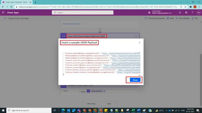 Extract Choice Text Value in Power Automate