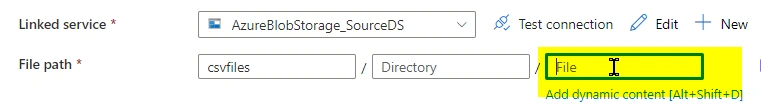 Extract file names and copy from source path in Azure Data Factory