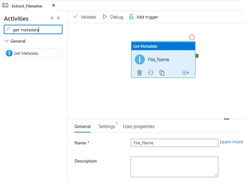 Extract file names and copy from source path in Azure Data Factory