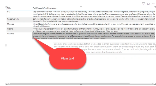 Plain text