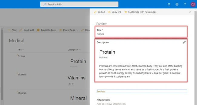 Protein
