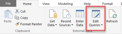 Edit view