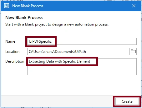 Extract Specific Data From PDF Automation Using UiPath Studio