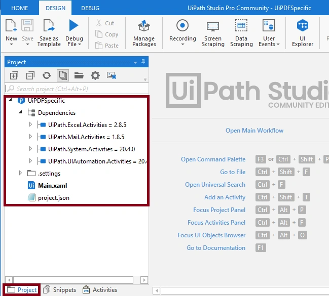 Extract Specific Data From PDF Automation Using UiPath Studio