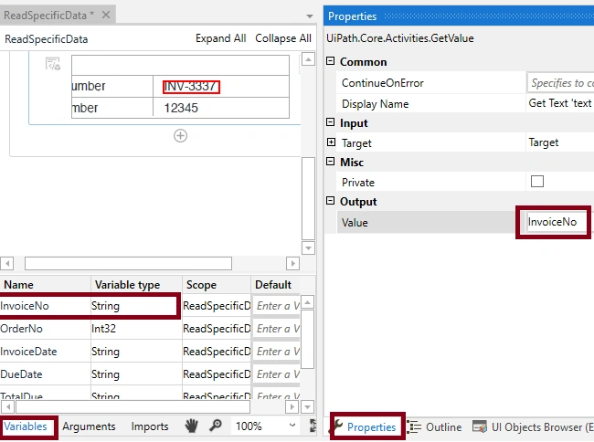 Extract Specific Data From PDF Automation Using UiPath Studio