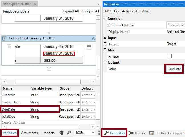 Extract Specific Data From PDF Automation Using UiPath Studio