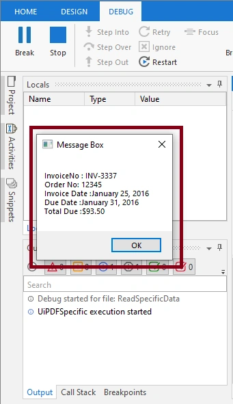 Extract Specific Data From PDF Automation Using UiPath Studio