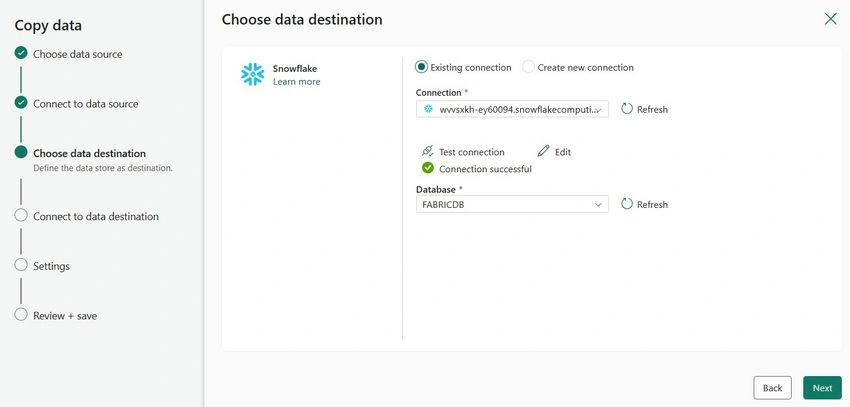 FabricDB database