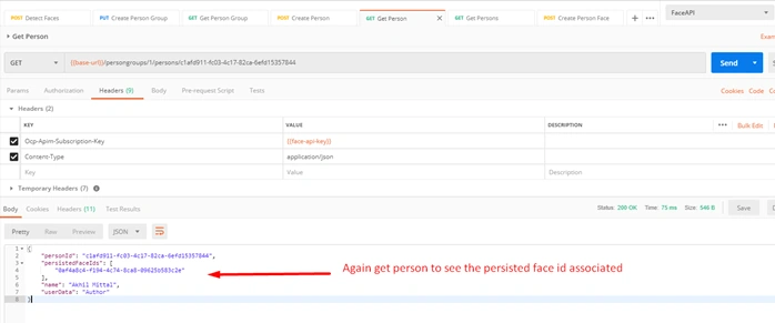 Face API Cognitive Service - Face Identification Using Face API