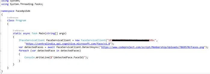 Face API Cognitive Service - Exploring Face API SDK