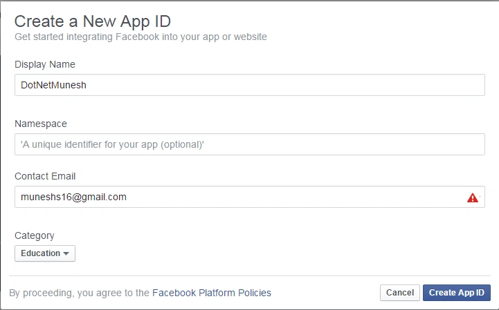 App id