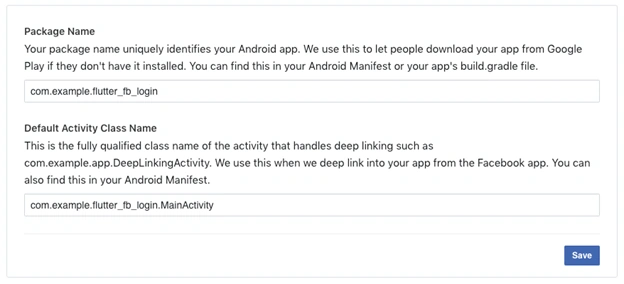 Facebook Login in Flutter