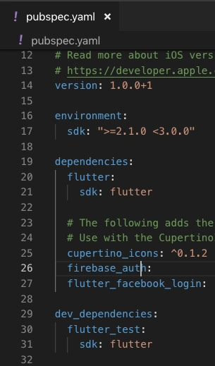 Facebook Login in Flutter