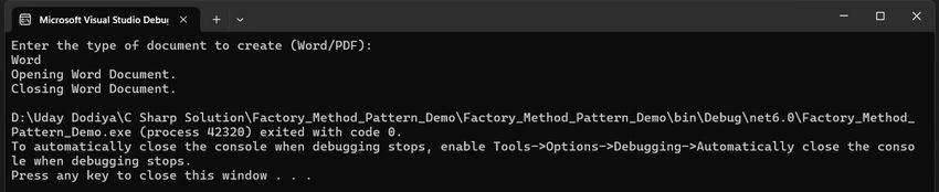 Output