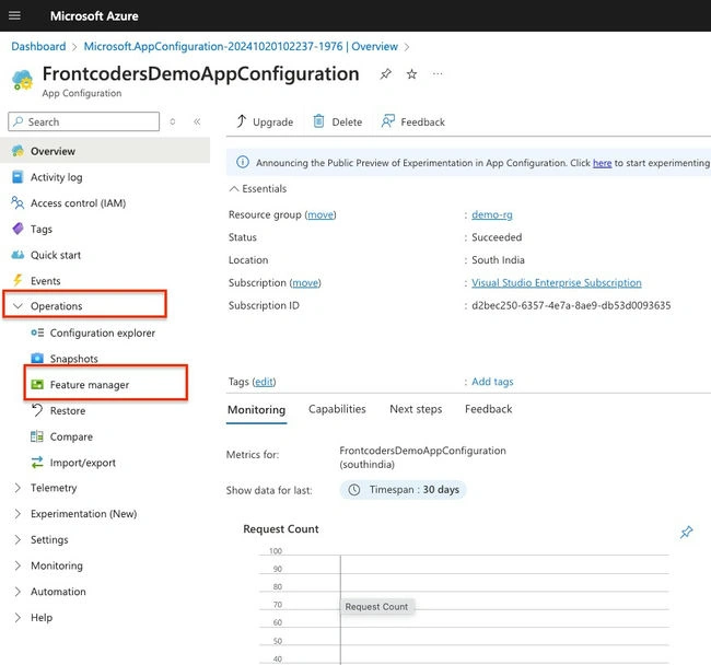 Feature Manager
