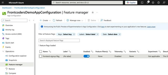 Main page