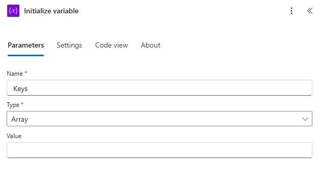 Initialize a Variable