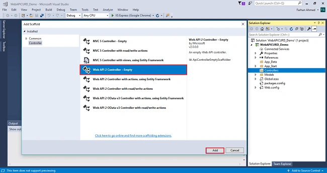 Fetch Data From Database Using ASP.NET Web API In Angular 6