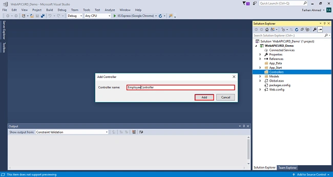 Fetch Data From Database Using ASP.NET Web API In Angular 6