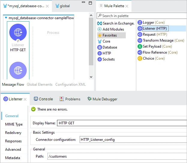 Fetch MySQL Data Using Database Connector in MuleSoft
