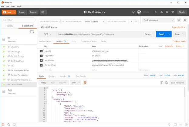 Fetching SharePoint List Items Using A Simple HTTP REST Command