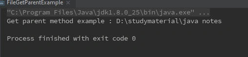 FileGetParentExample