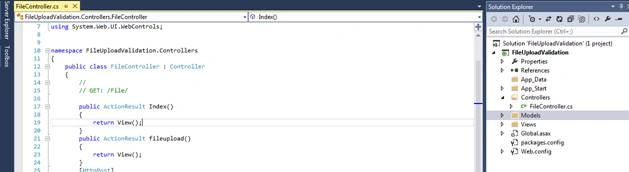 Error message