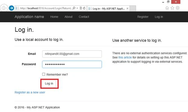 login