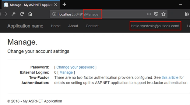 Manage controller