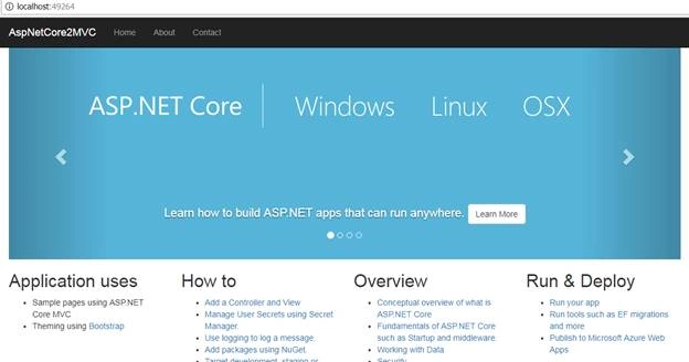 Asp.Net Core MVC 2.0
