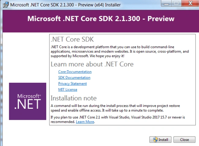 Latest stable version