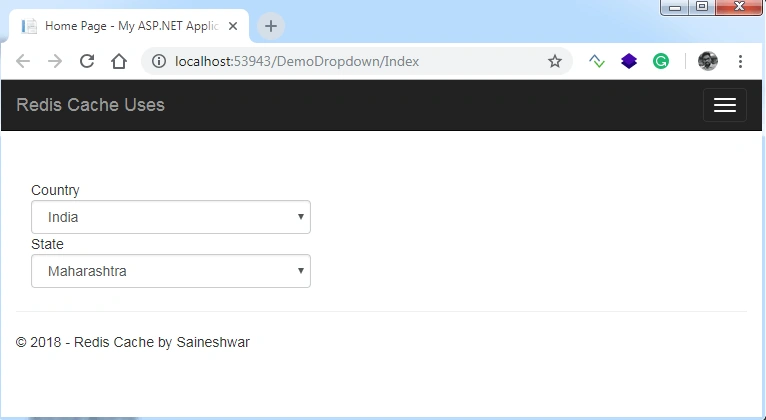 Use Redis With ASP.NET MVC