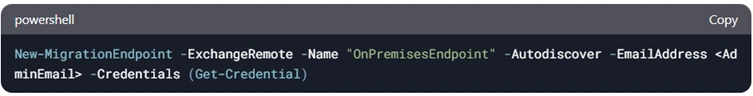 Endpoint credentials