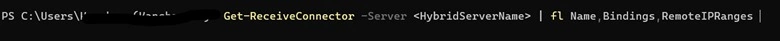 Connector Settings