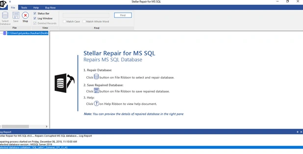 Fixing Corrupted Databases