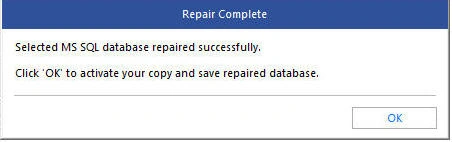 Fixing Corrupted Databases