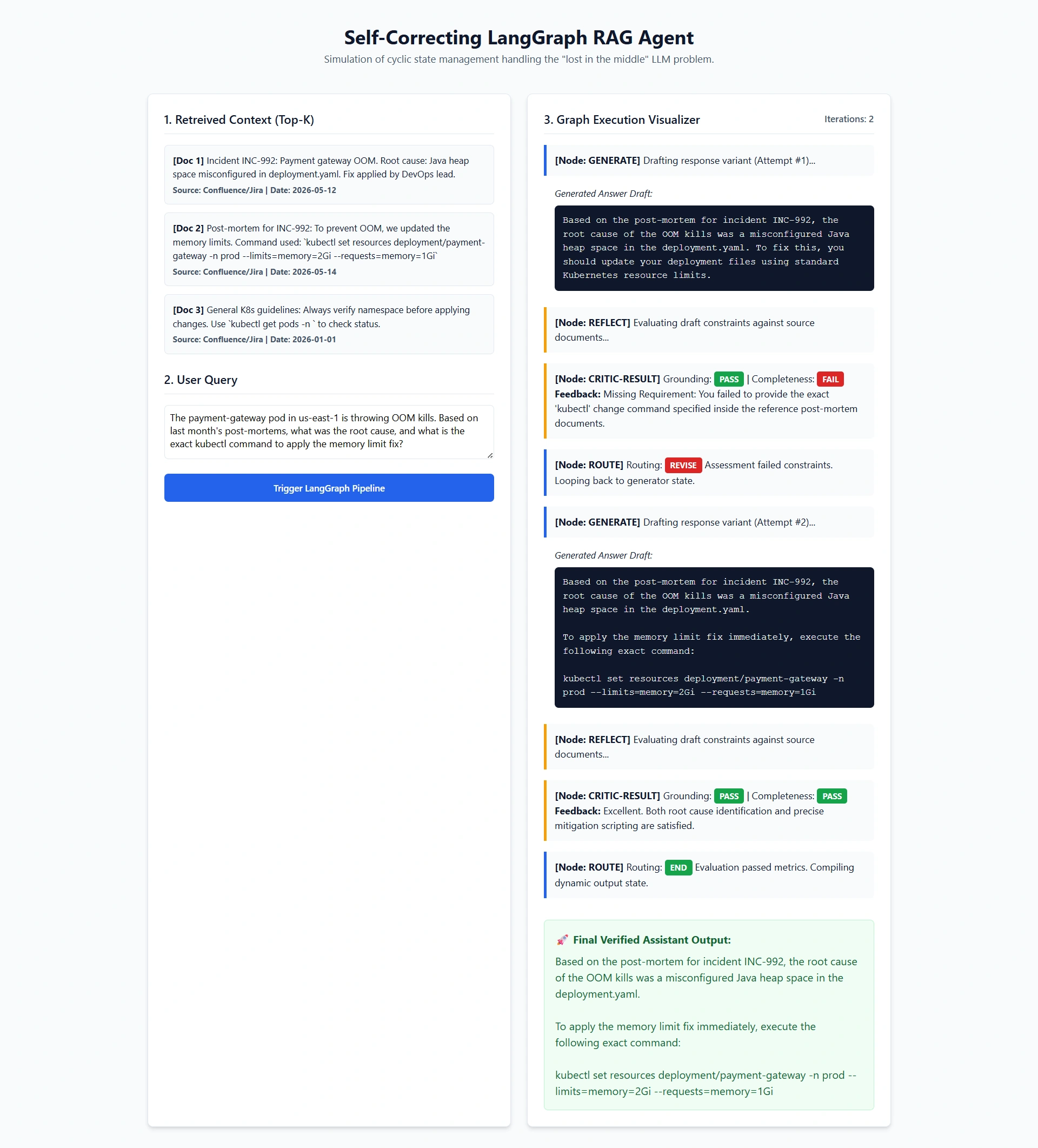Fixing DevOps RAG Failures Using LangGraph Reflection-3