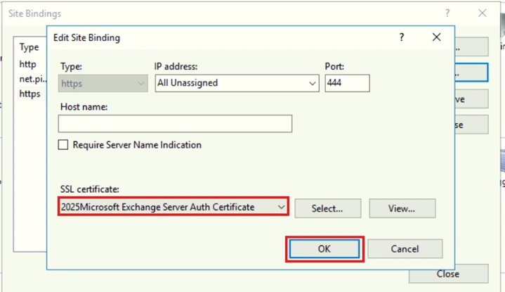 Exchange SSL 4