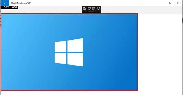 Float Menu Item Working Navigation In Android And UWP Using Xamarin.Forms