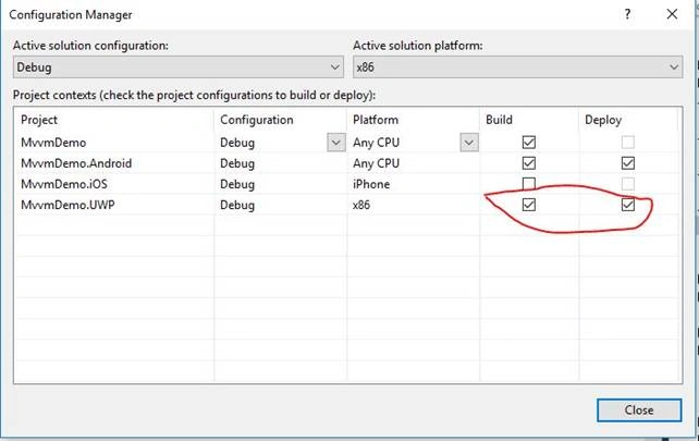 Fluent validation with MVVM