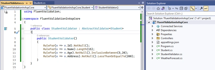 FluentValidation in minimal APIs in ASP.NET Core 7.0
