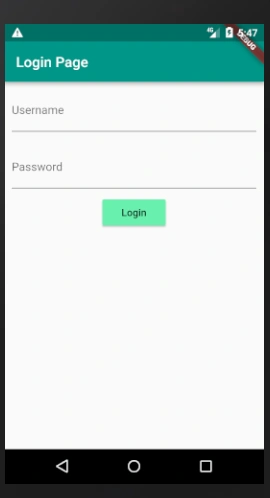 Flutter Login With Database SQLite
