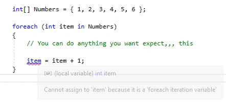 For Vs Foreach In C#