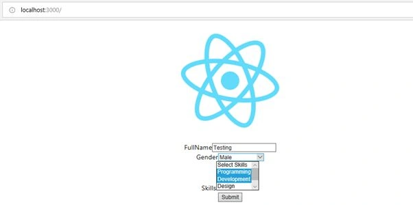 Form Concept in React