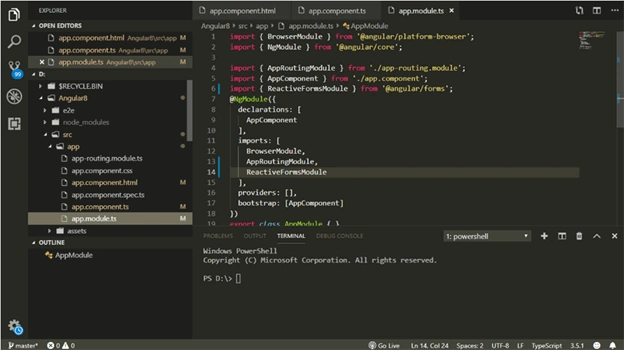 Angular 8 Forms